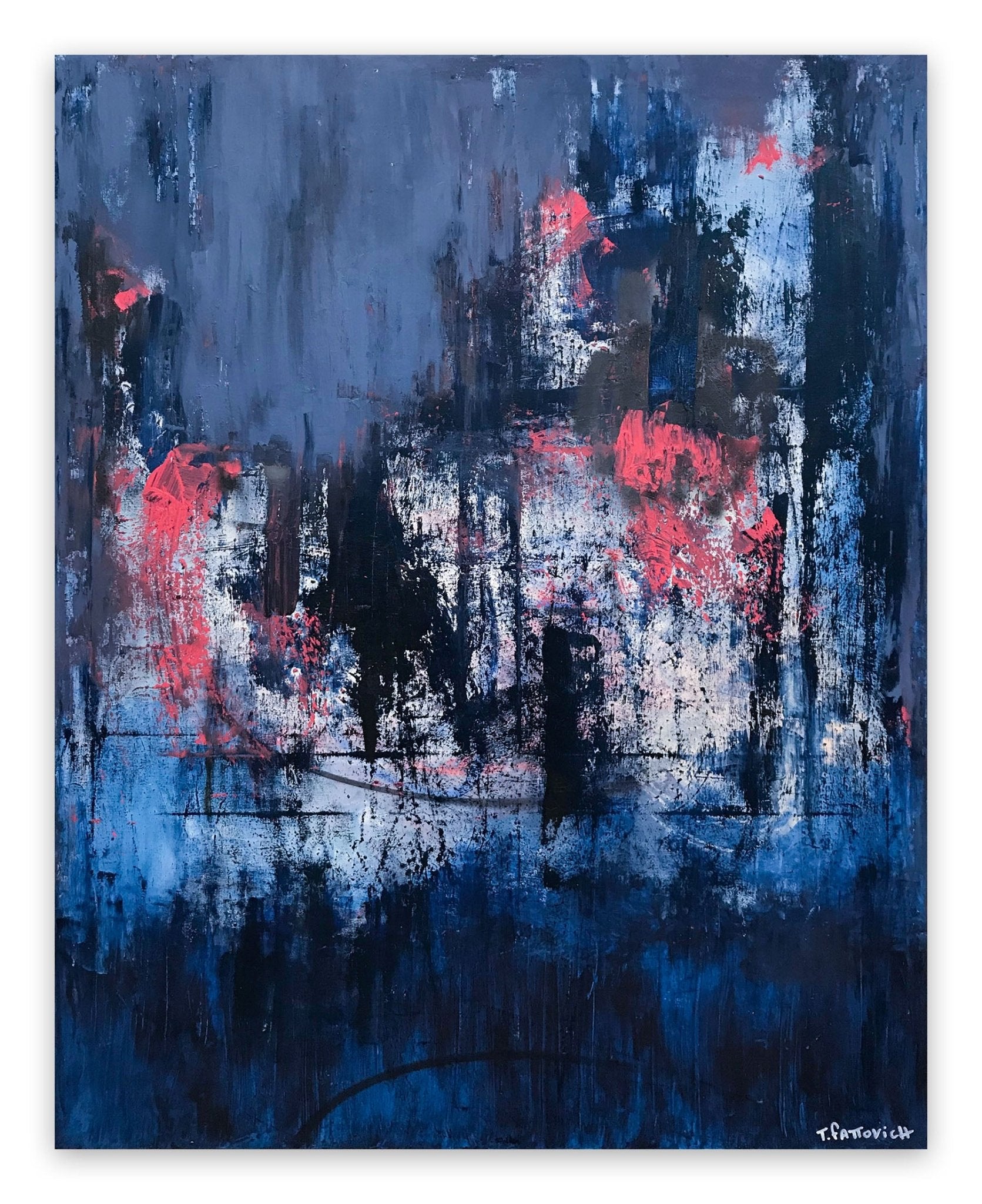 Goodbye Horses - Tommaso Fattovich - Abstract Painting - Ideelart