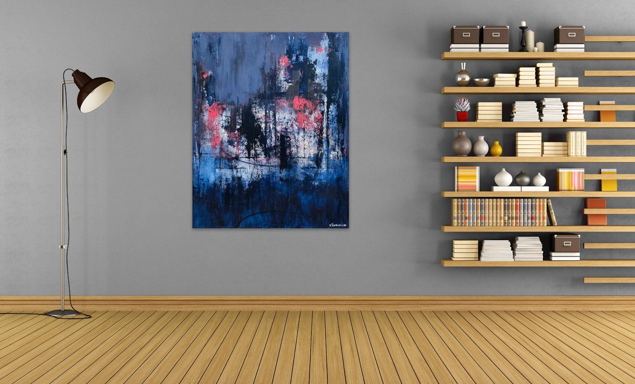 Goodbye Horses - Tommaso Fattovich - Abstract Painting - Ideelart