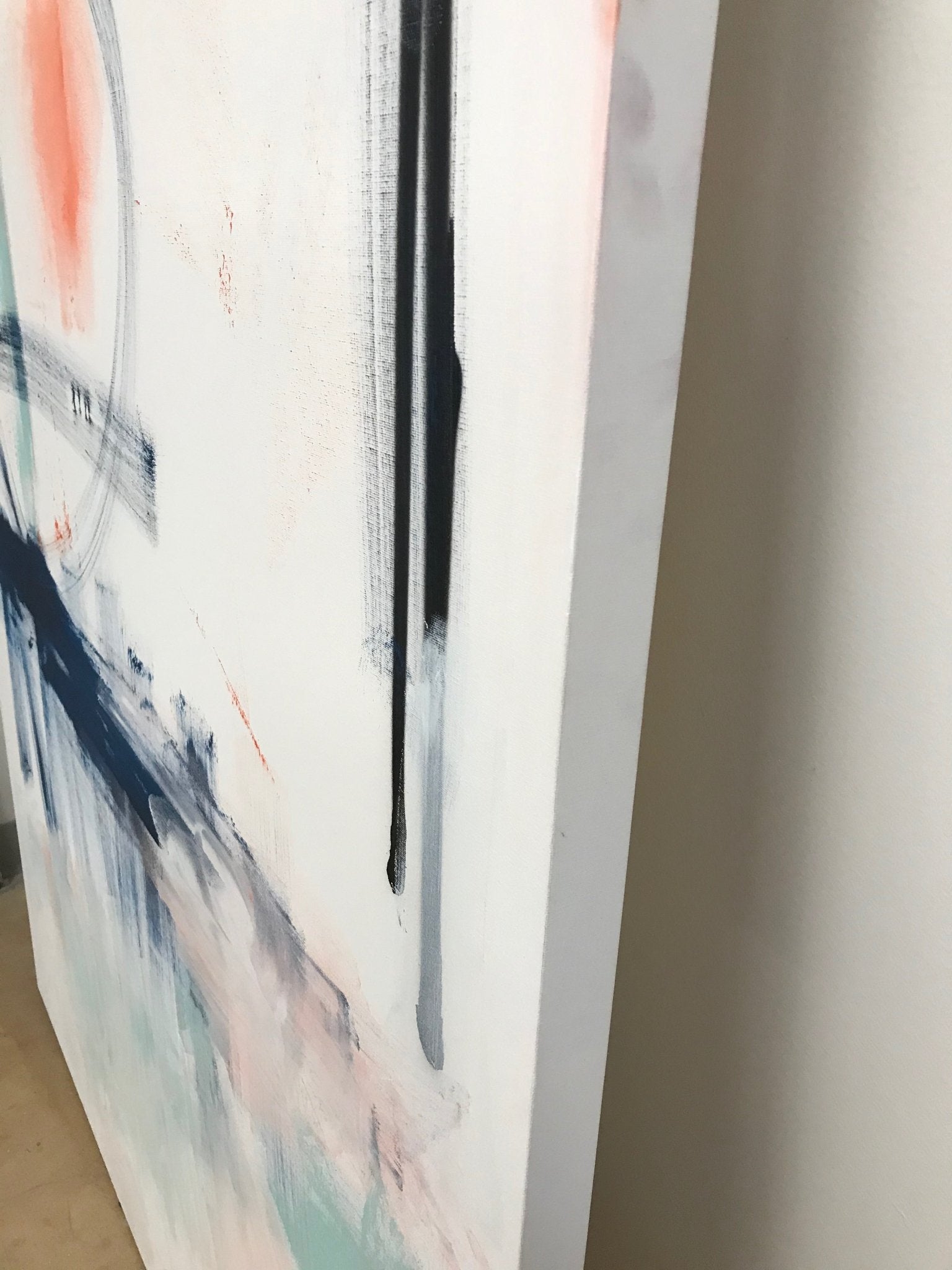 Future Diptych - Tommaso Fattovich - Abstract Painting - Ideelart