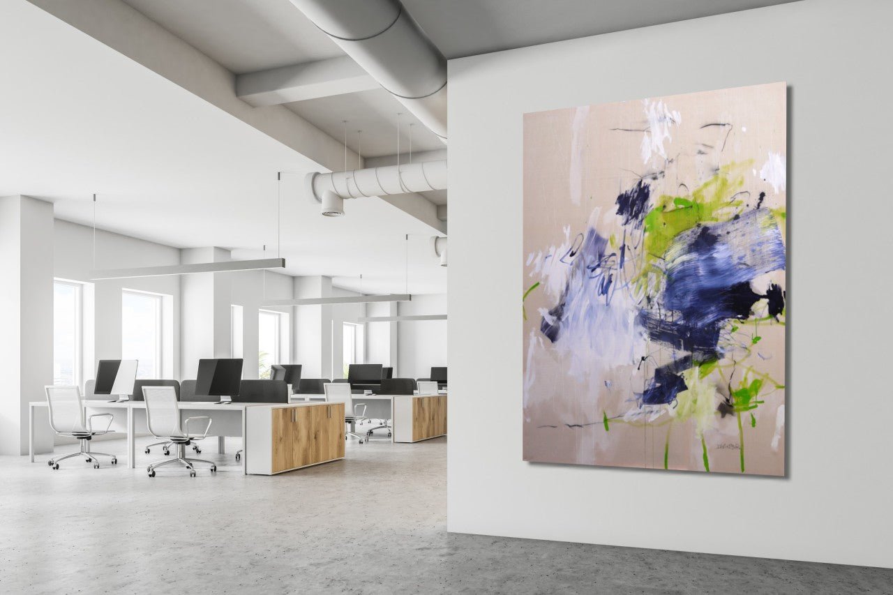 A Breath of Summer I - Daniela Schweinsberg - Abstract Painting - Ideelart