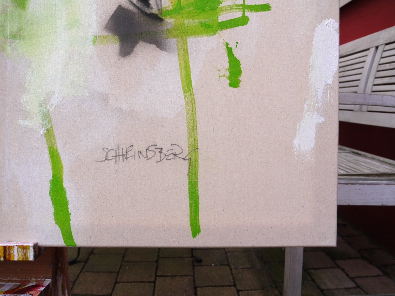 A Breath of Summer I - Daniela Schweinsberg - Abstract Painting - Ideelart