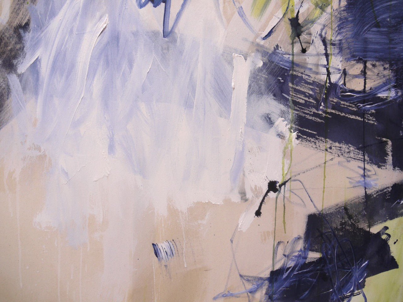 A Breath of Summer I - Daniela Schweinsberg - Abstract Painting - Ideelart