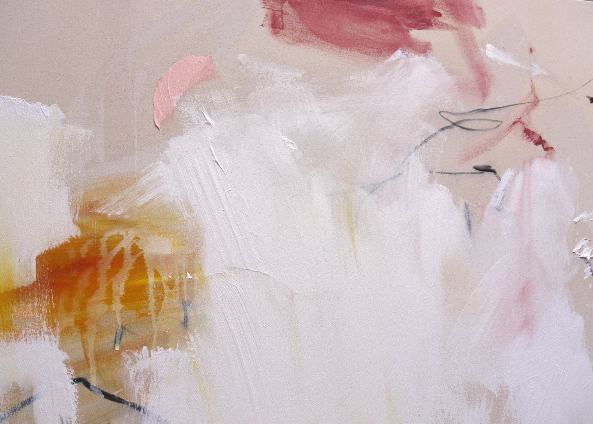 A Breath of Summer II - Daniela Schweinsberg - Abstract Painting - Ideelart