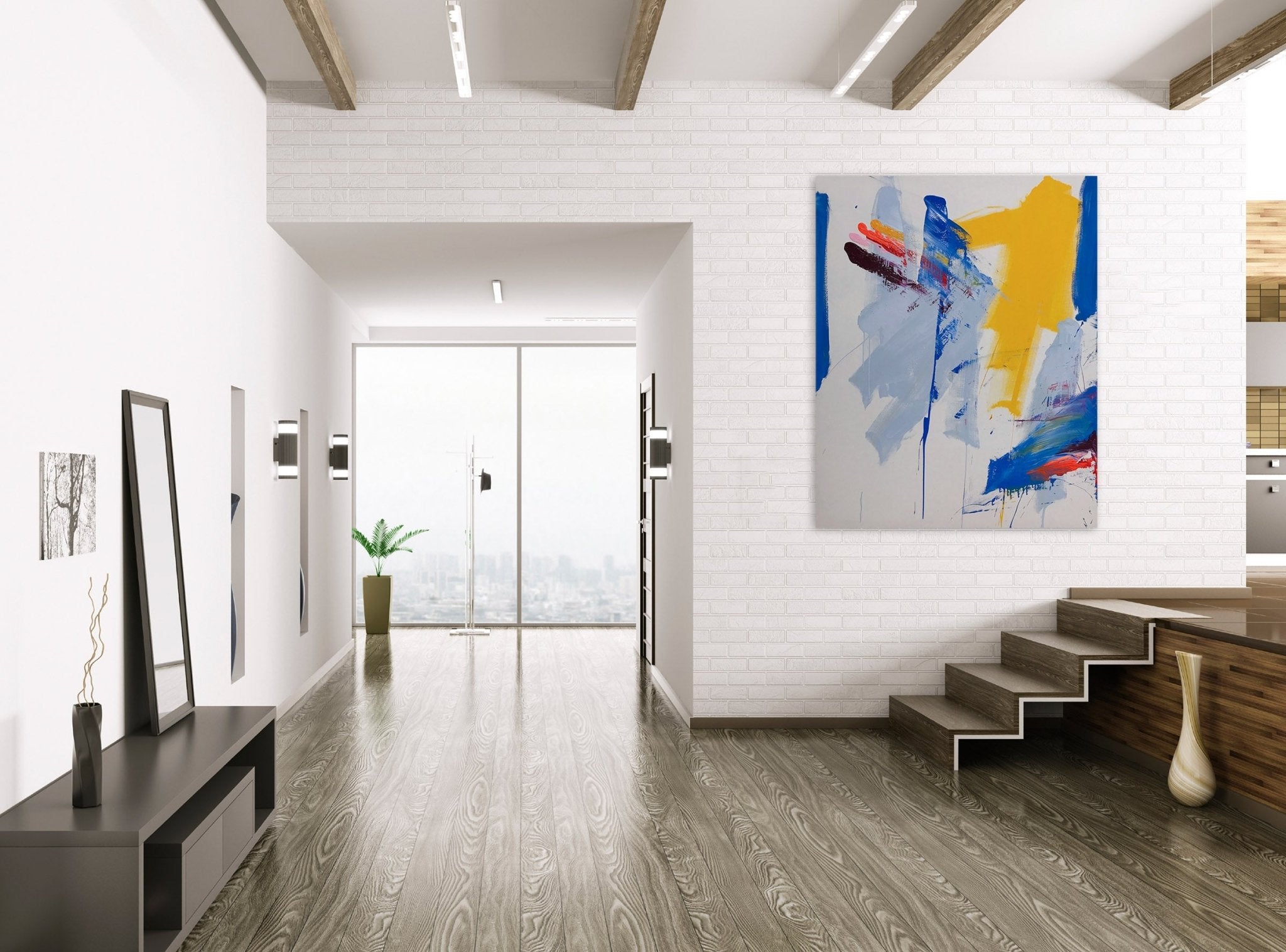 Clockwork - Tommaso Fattovich - Abstract Painting - Ideelart