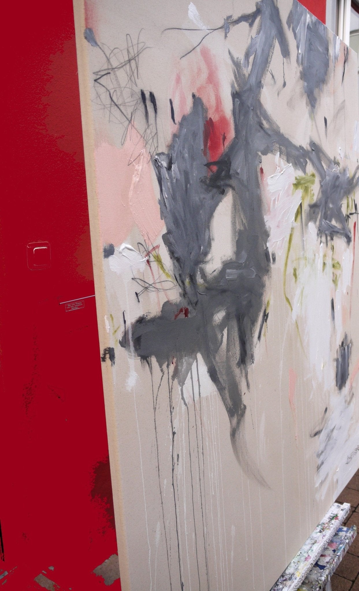 A Breath of Summer VIII - Daniela Schweinsberg - Abstract Painting - Ideelart