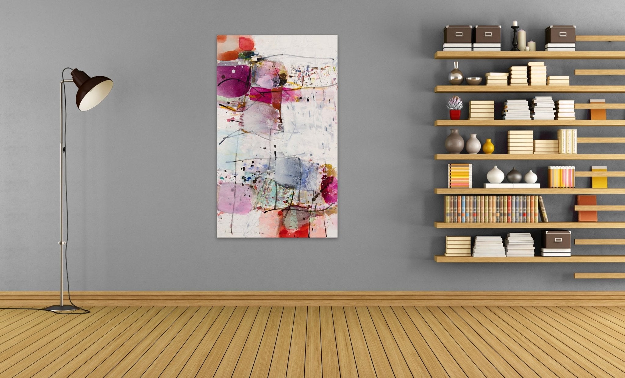 Blüenstaub - Greet Helsen - Abstract Painting - Ideelart