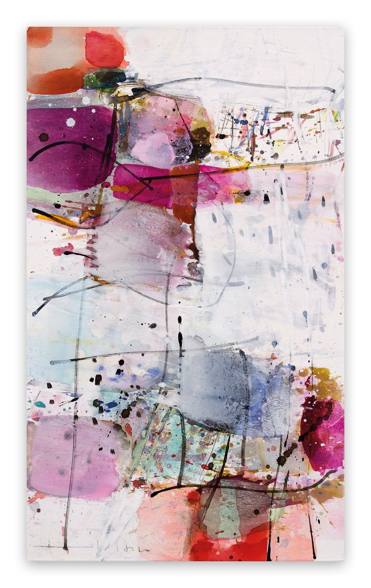 Blüenstaub - Greet Helsen - Abstract Painting - Ideelart