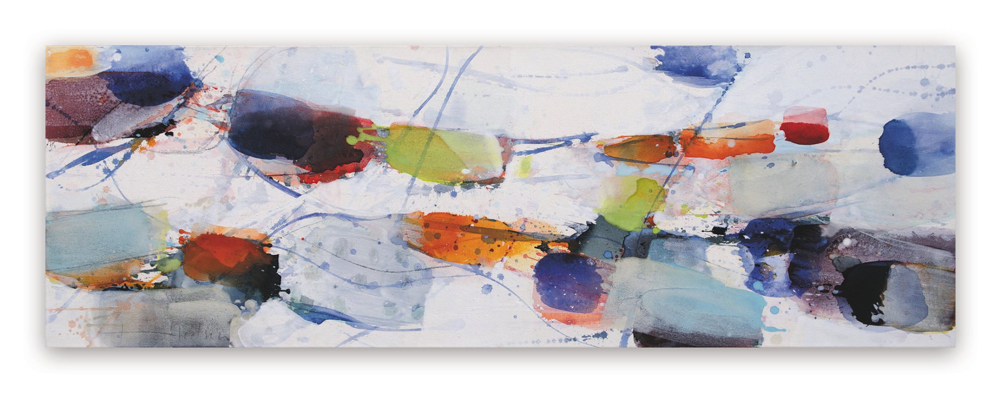 Flapping In The Wind - Greet Helsen - Abstract Painting - Ideelart