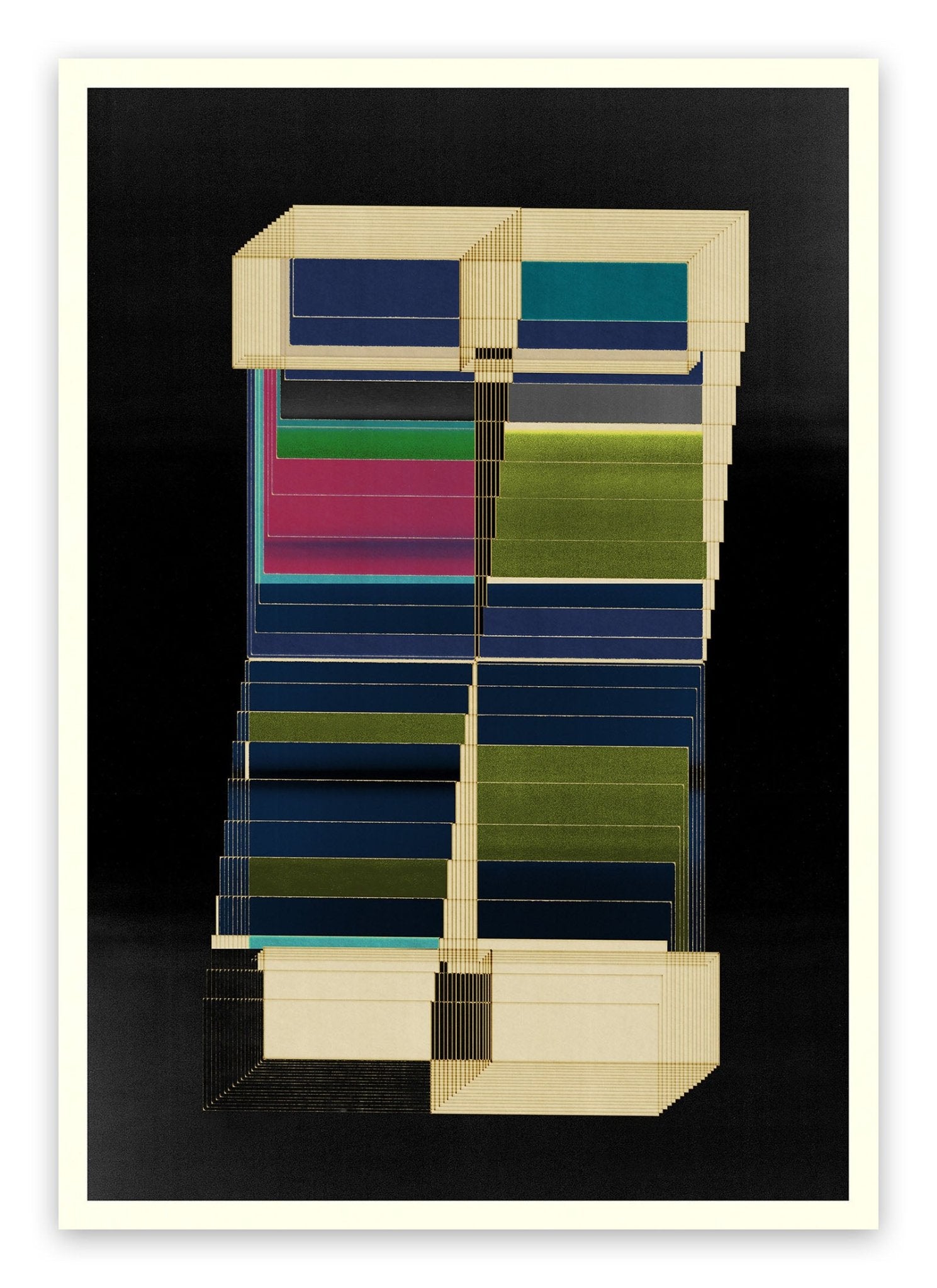 M323 - Jesús Perea - Abstract New Media Art - Ideelart