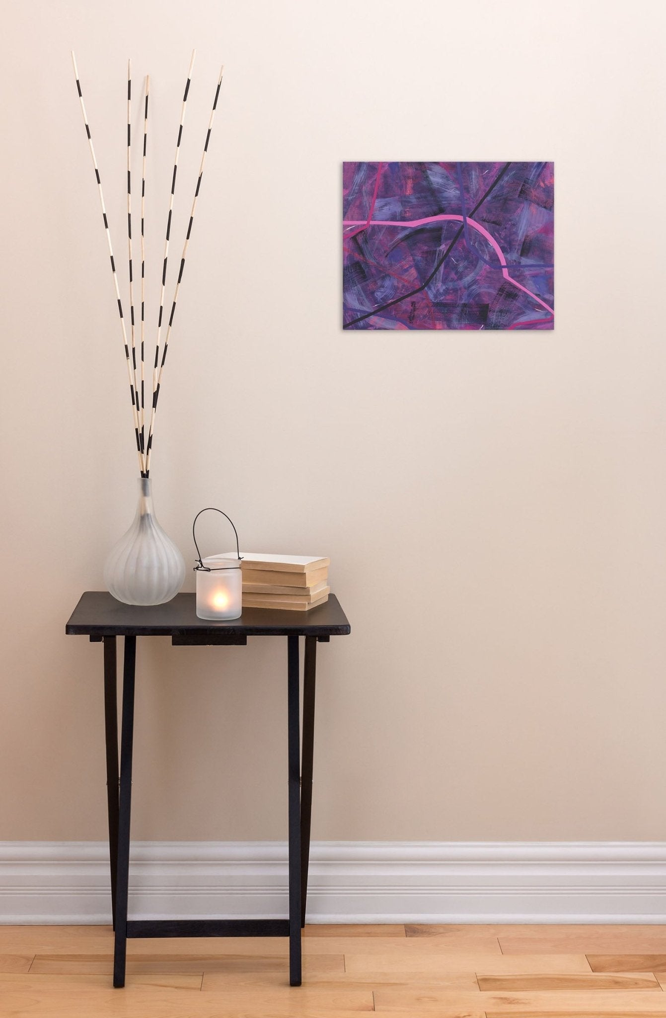 Terra Incognita (Le Pavé de France 1) - Jessica Snow - Abstract Painting - Ideelart