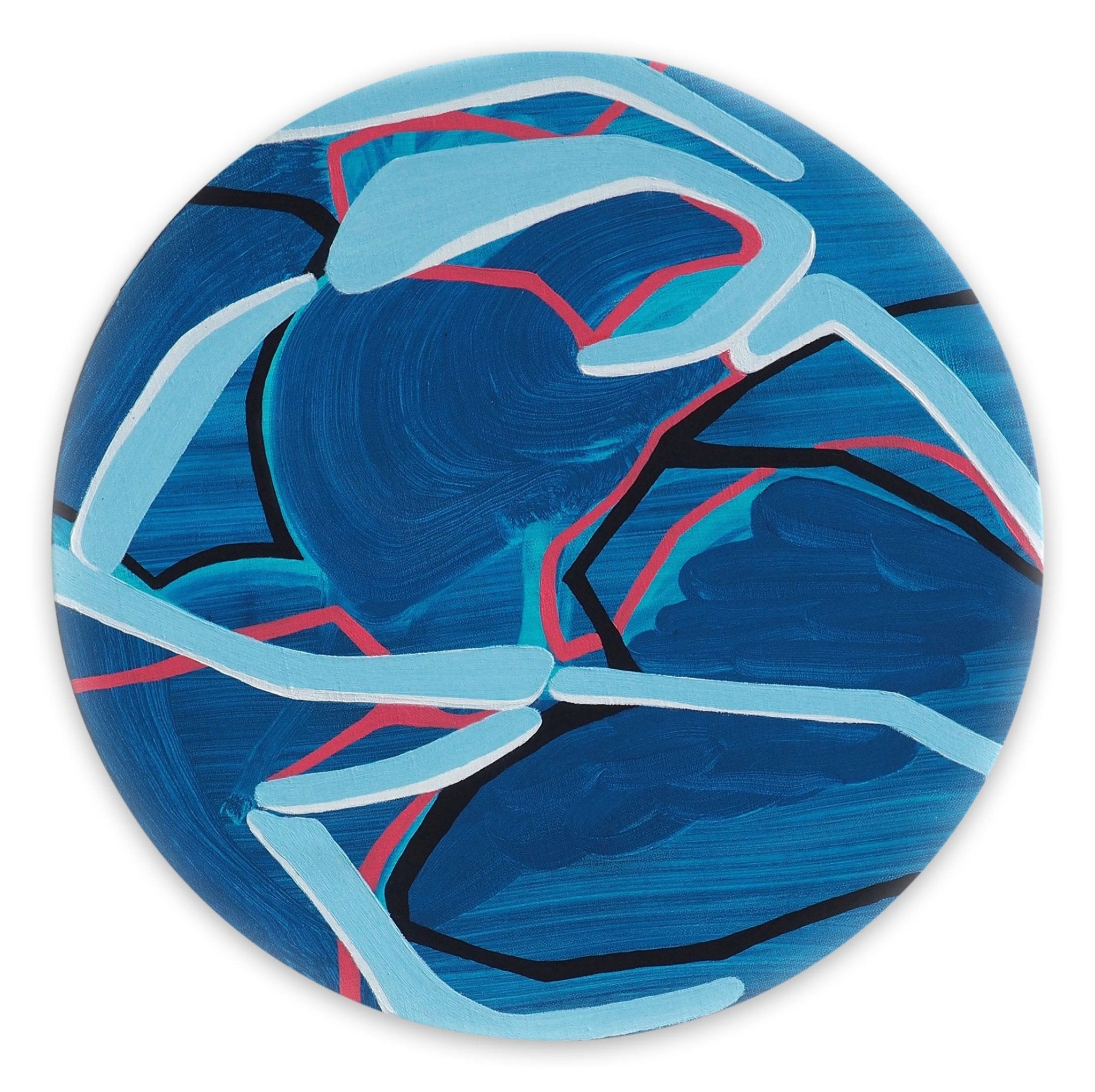 Terra Incognita (Le Pavé de France 7) - Jessica Snow - Abstract Painting - Ideelart