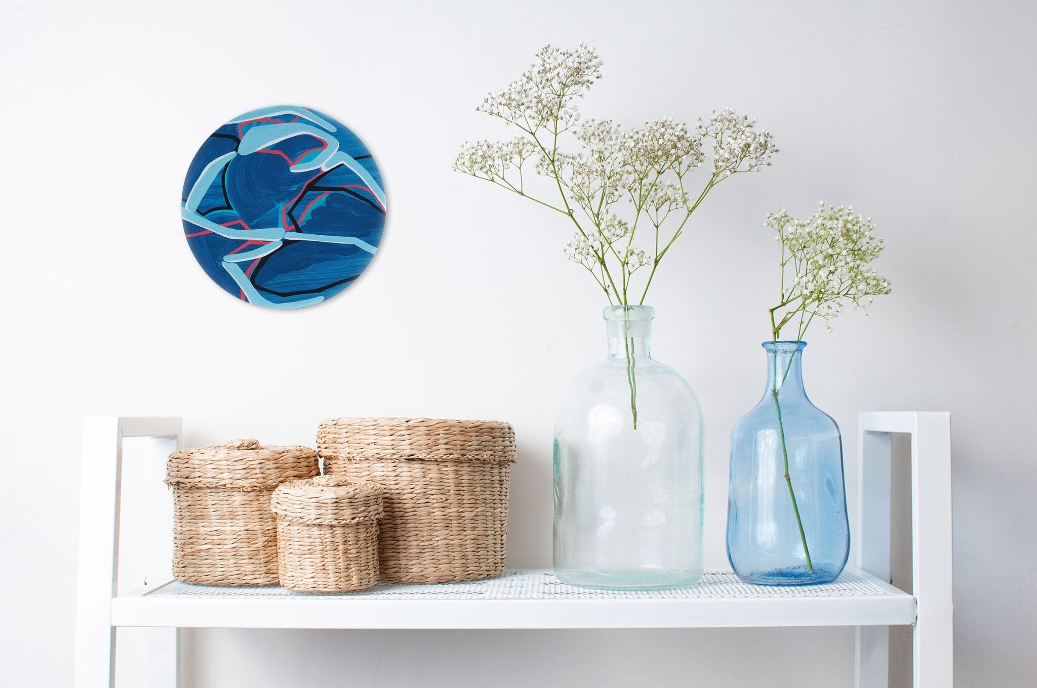 Terra Incognita (Le Pavé de France 7) - Jessica Snow - Abstract Painting - Ideelart