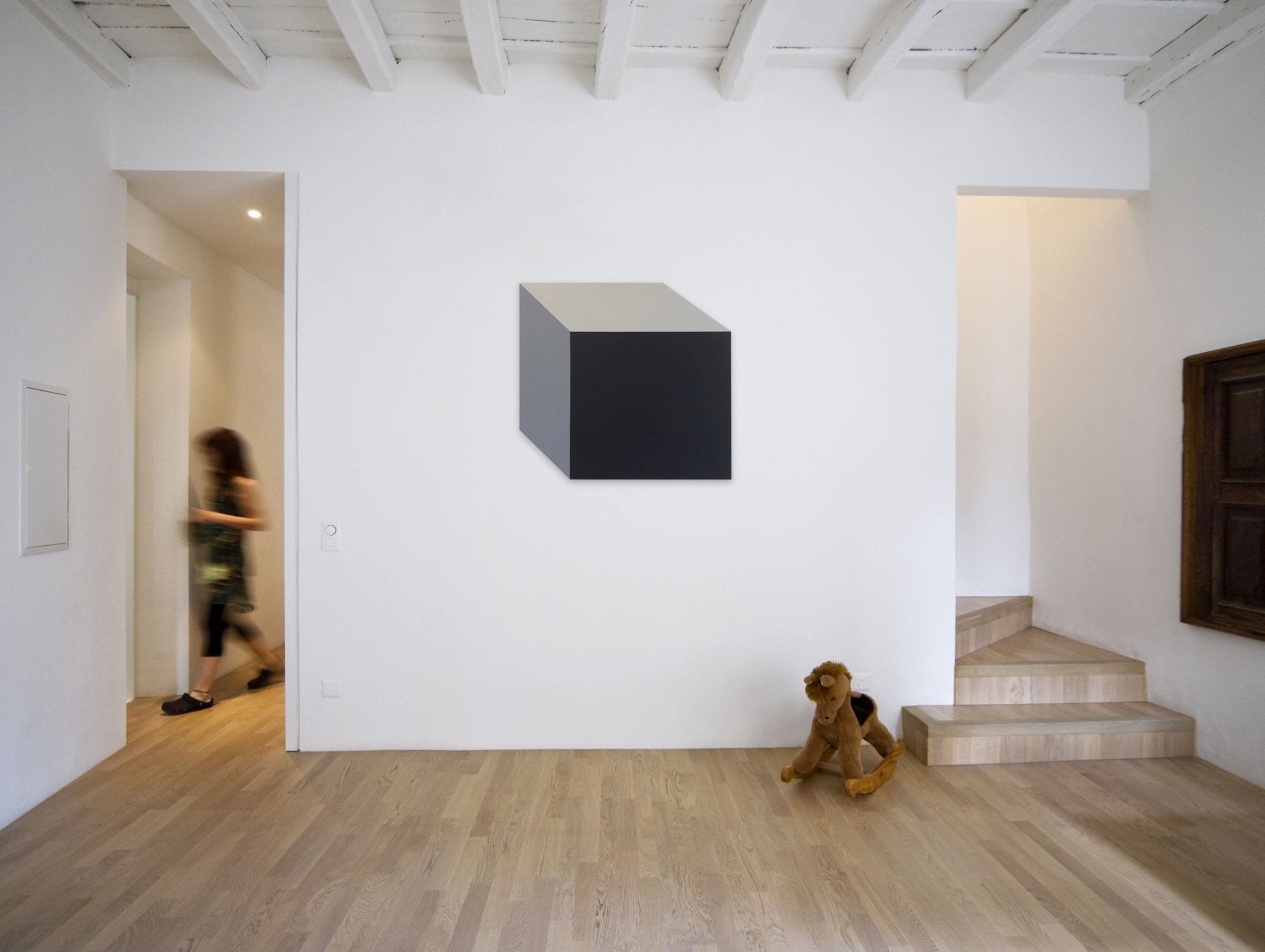 Black only you III - Brent Hallard - Abstract Painting - Ideelart