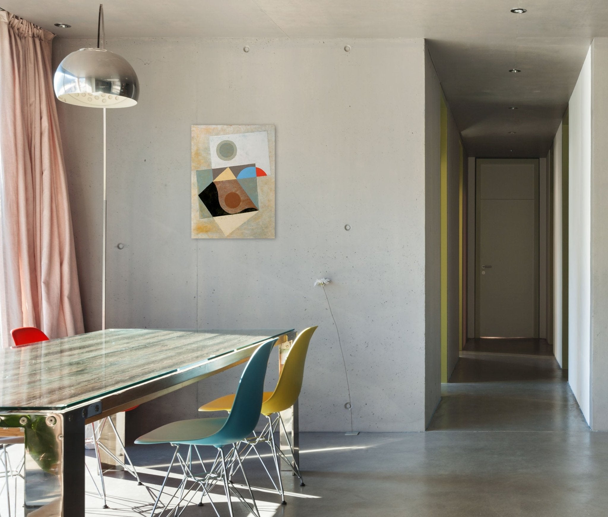 Metrospace V - Jeremy Annear - Abstract Painting - Ideelart