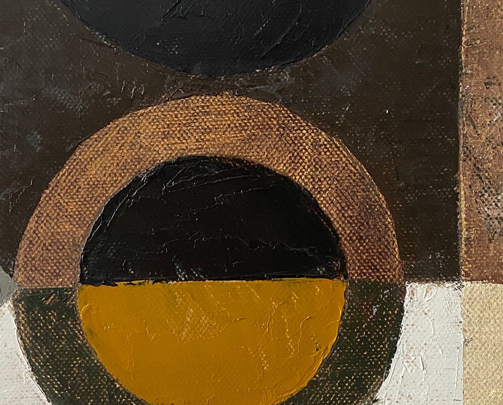 Ideas Series (Eclipse IX) - Jeremy Annear - Abstract Painting - Ideelart