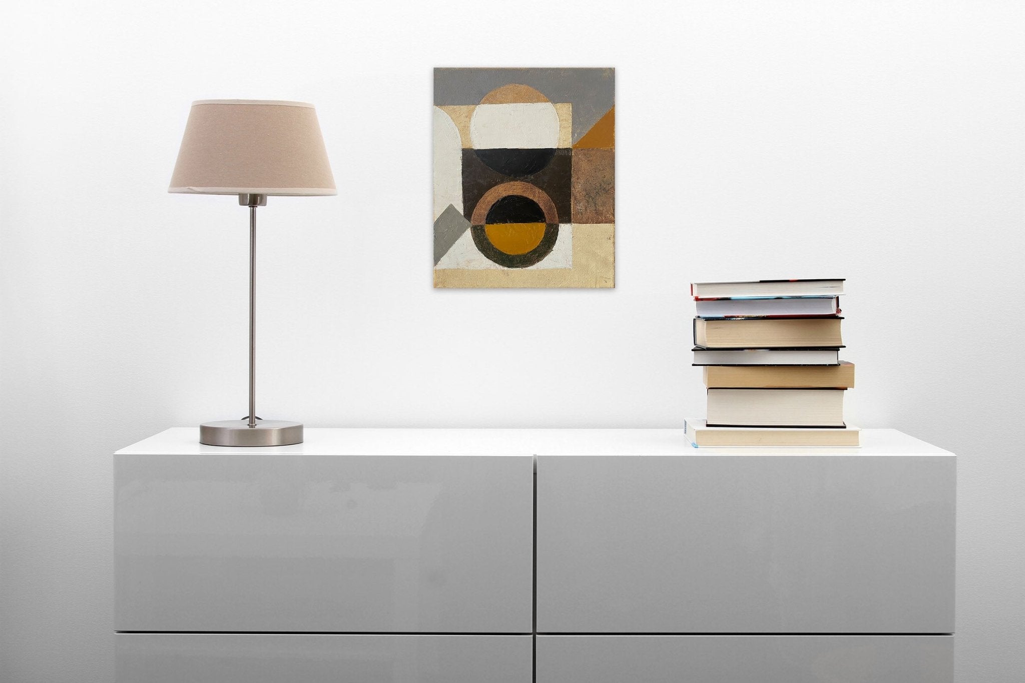 Ideas Series (Eclipse IX) - Jeremy Annear - Abstract Painting - Ideelart