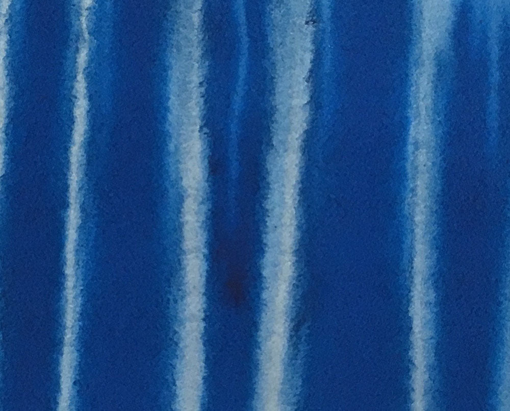 Perspective en bleu