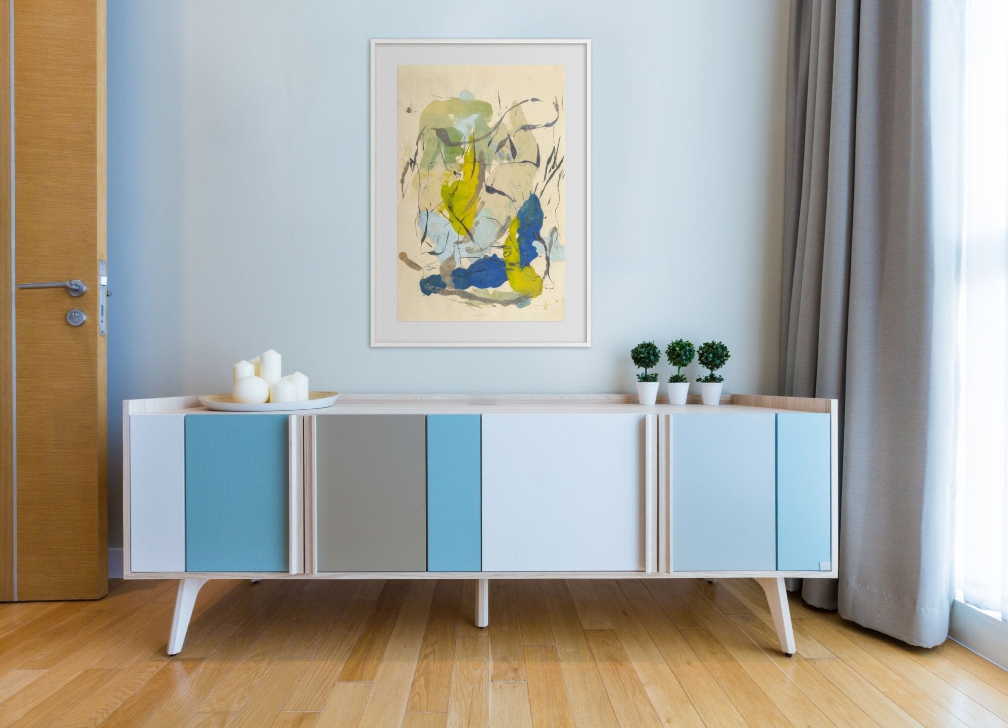 Guna RR - Tracey Adams - Abstract Painting - Ideelart