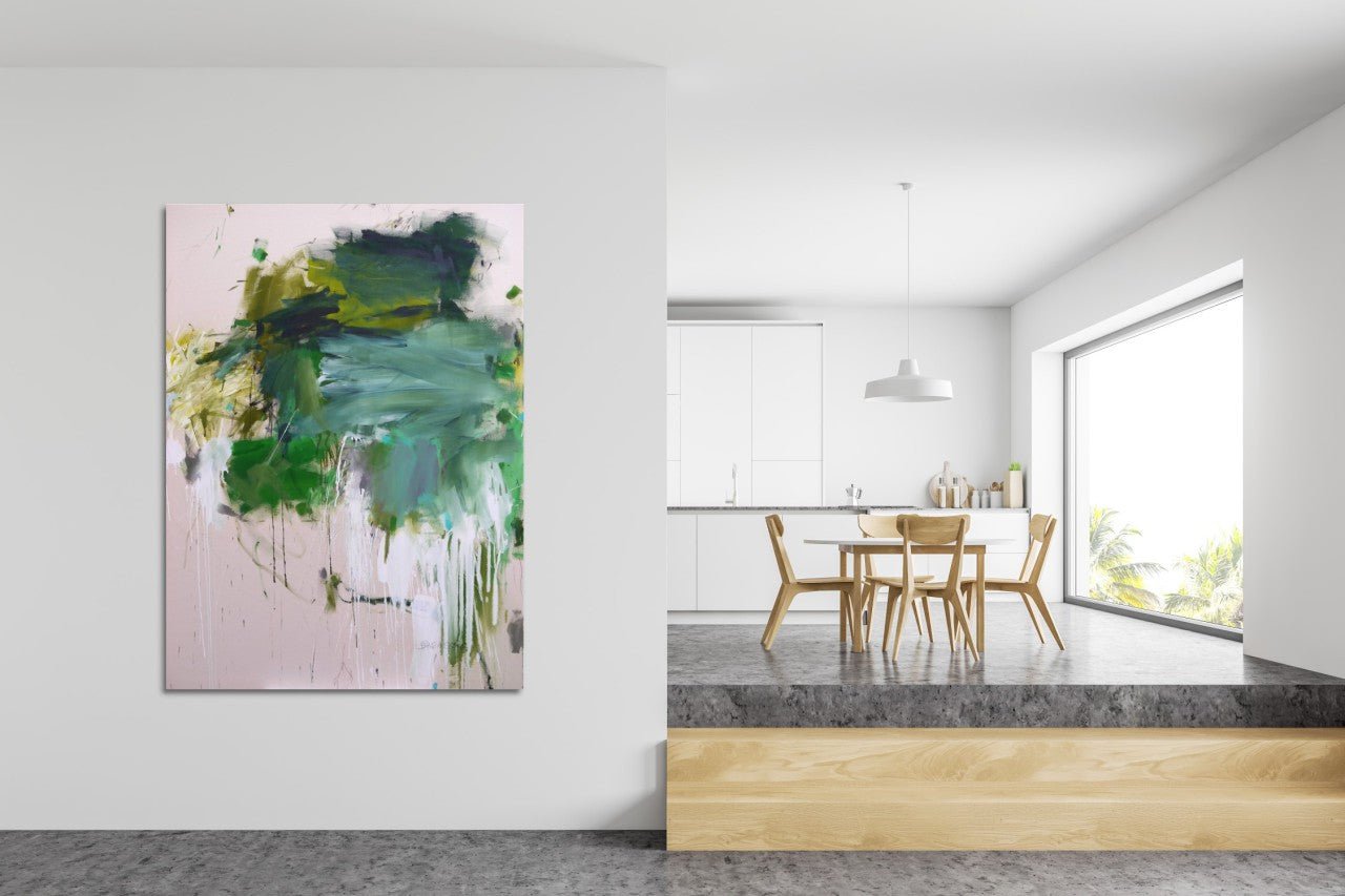 The Color of Hope - Daniela Schweinsberg - Abstract Painting - Ideelart