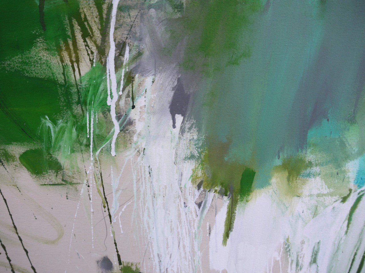 The Color of Hope - Daniela Schweinsberg - Abstract Painting - Ideelart