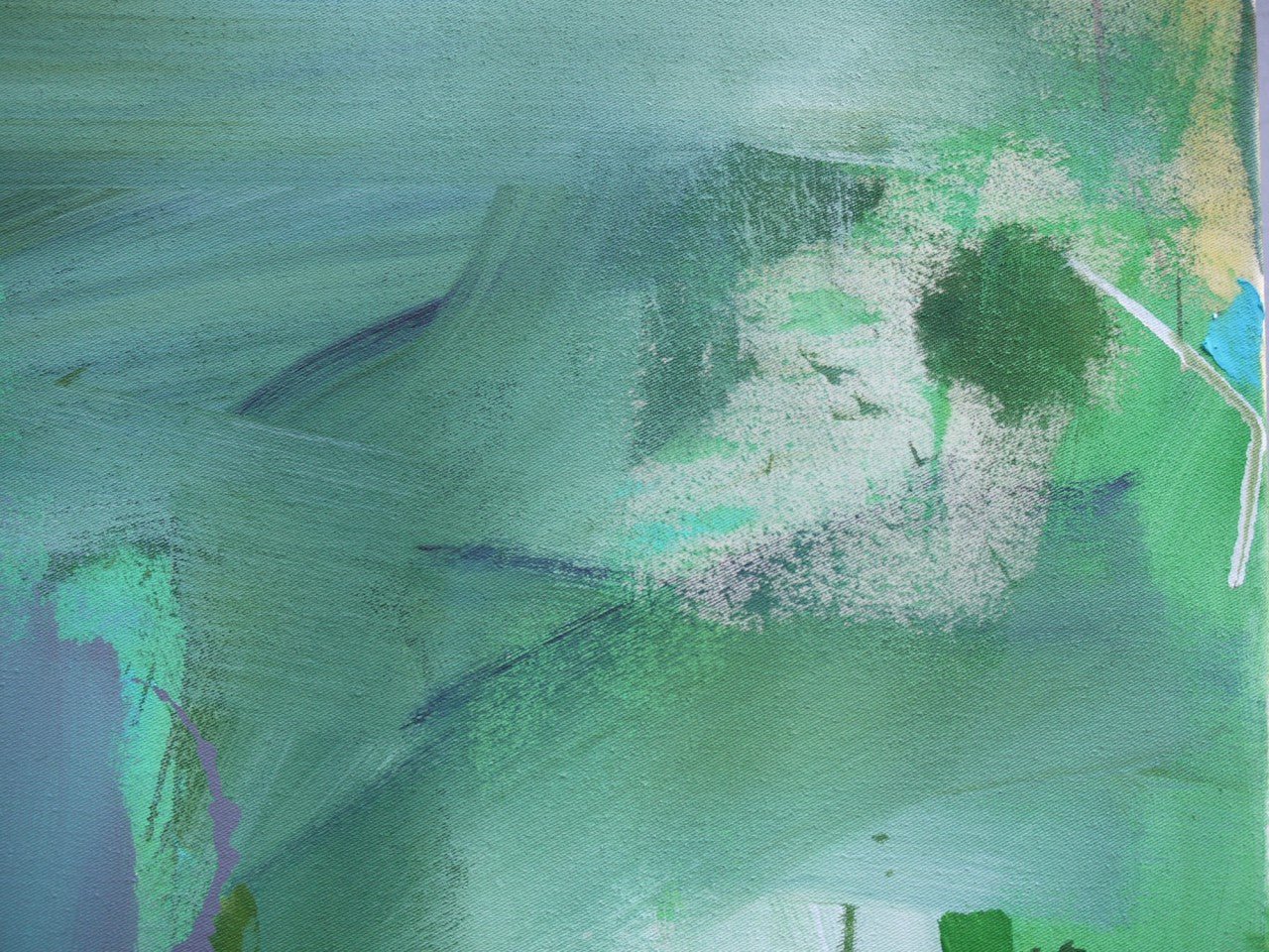 The Color of Hope - Daniela Schweinsberg - Abstract Painting - Ideelart