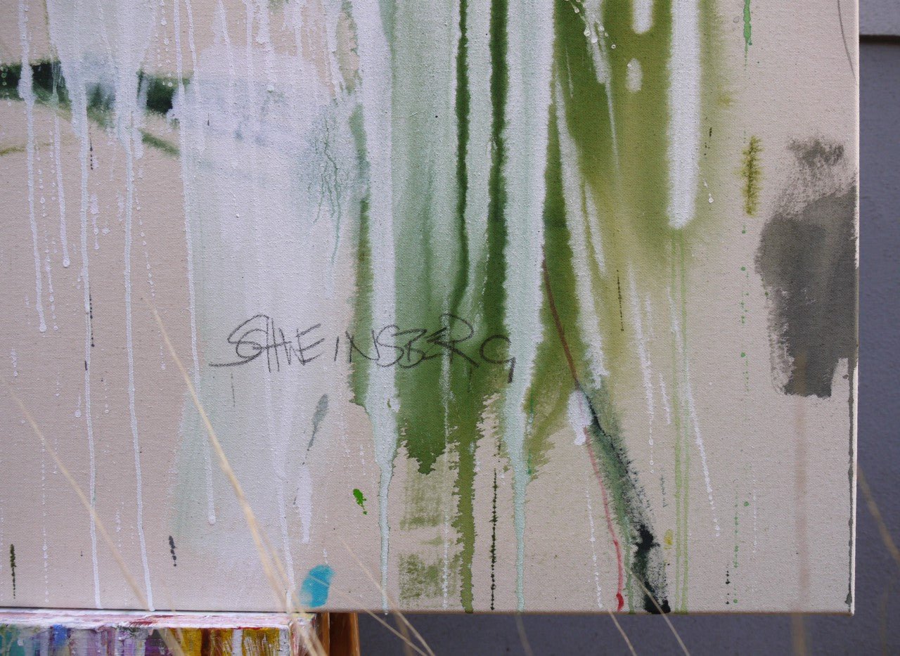 The Color of Hope - Daniela Schweinsberg - Abstract Painting - Ideelart