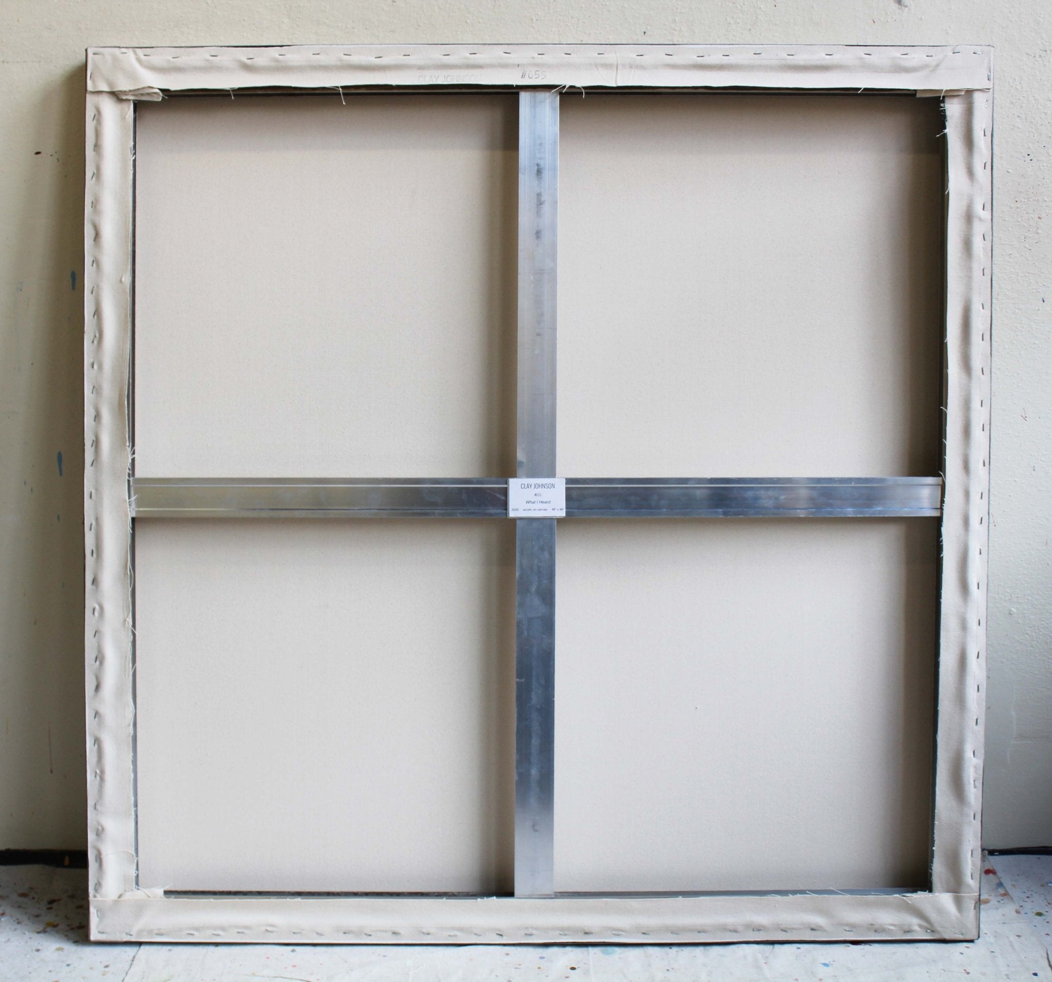 What I heard - Clay Johnson - Abstract Painting - Ideelart