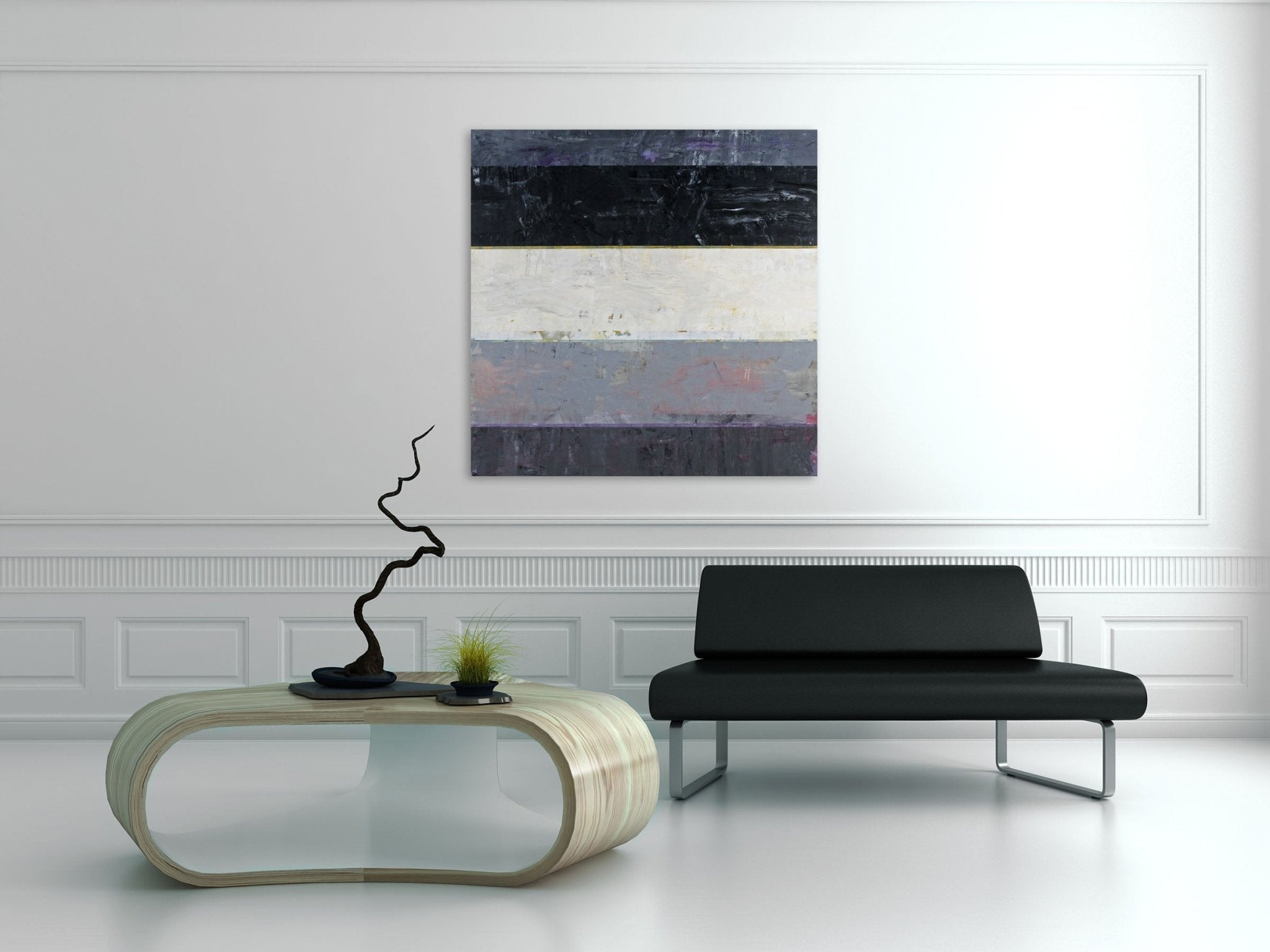 Truce - Clay Johnson - Abstract Painting - Ideelart