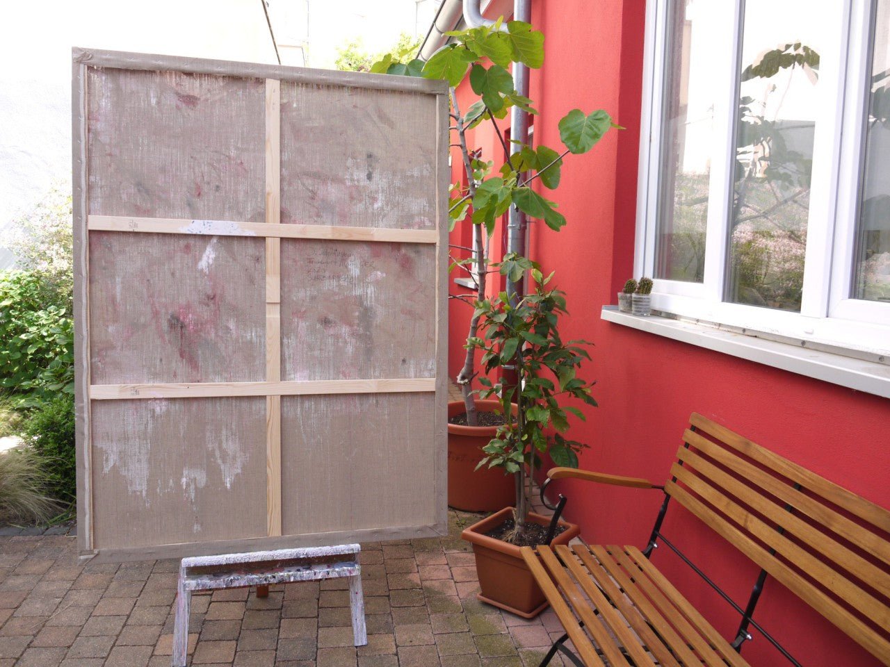 Pink Noise (Abstract Expressionism) - Daniela Schweinsberg - Abstract Painting - Ideelart