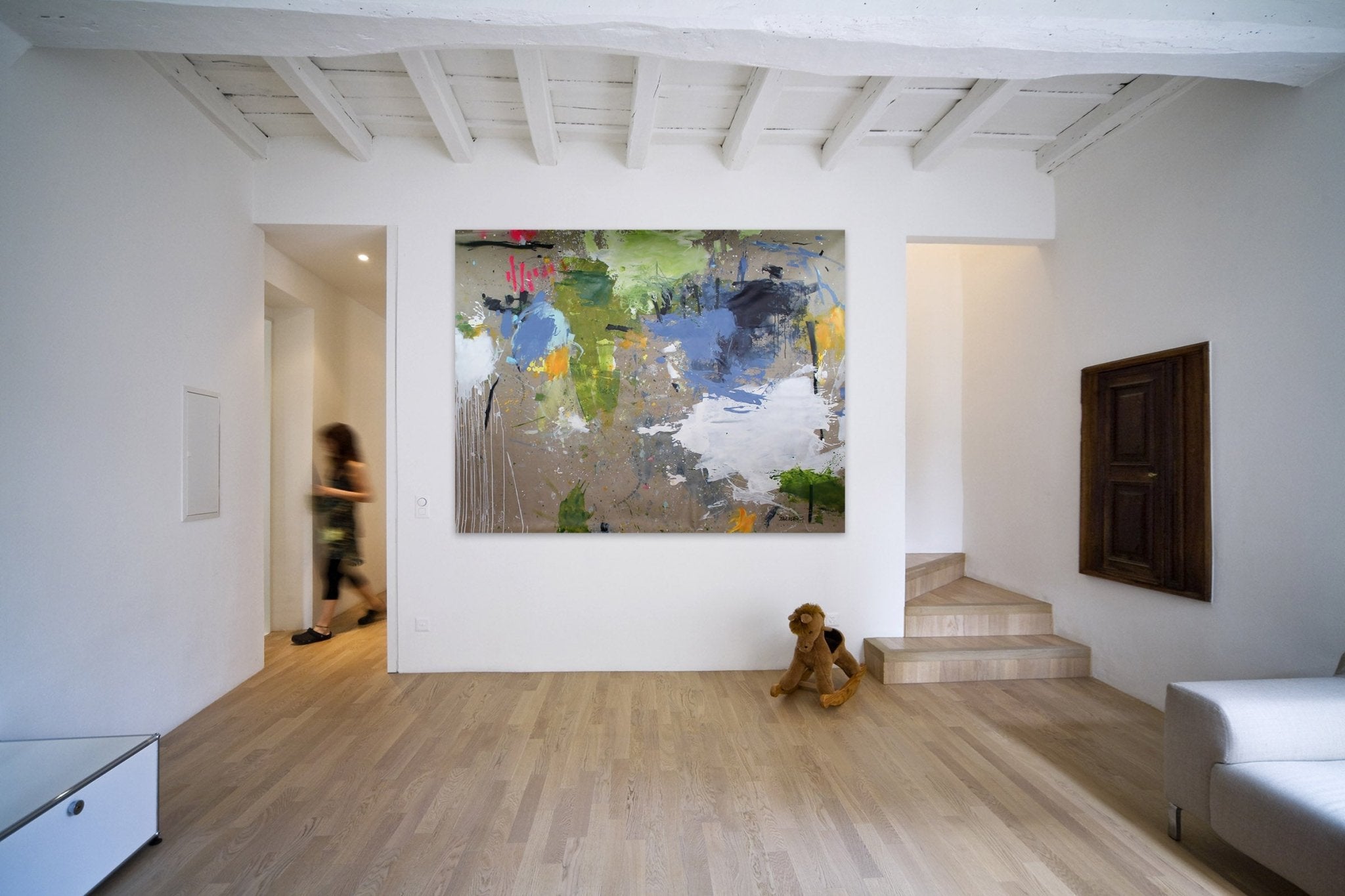 Interstellar Voyage II - Daniela Schweinsberg - Abstract Painting - Ideelart