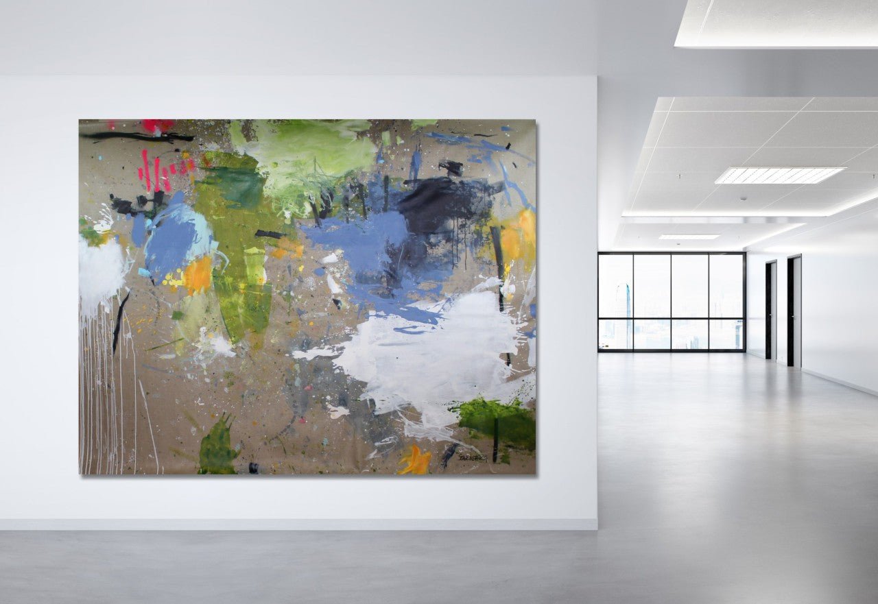 Interstellar Voyage II - Daniela Schweinsberg - Abstract Painting - Ideelart