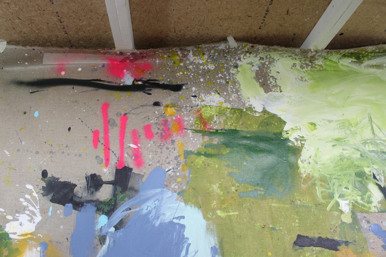 Interstellar Voyage II - Daniela Schweinsberg - Abstract Painting - Ideelart