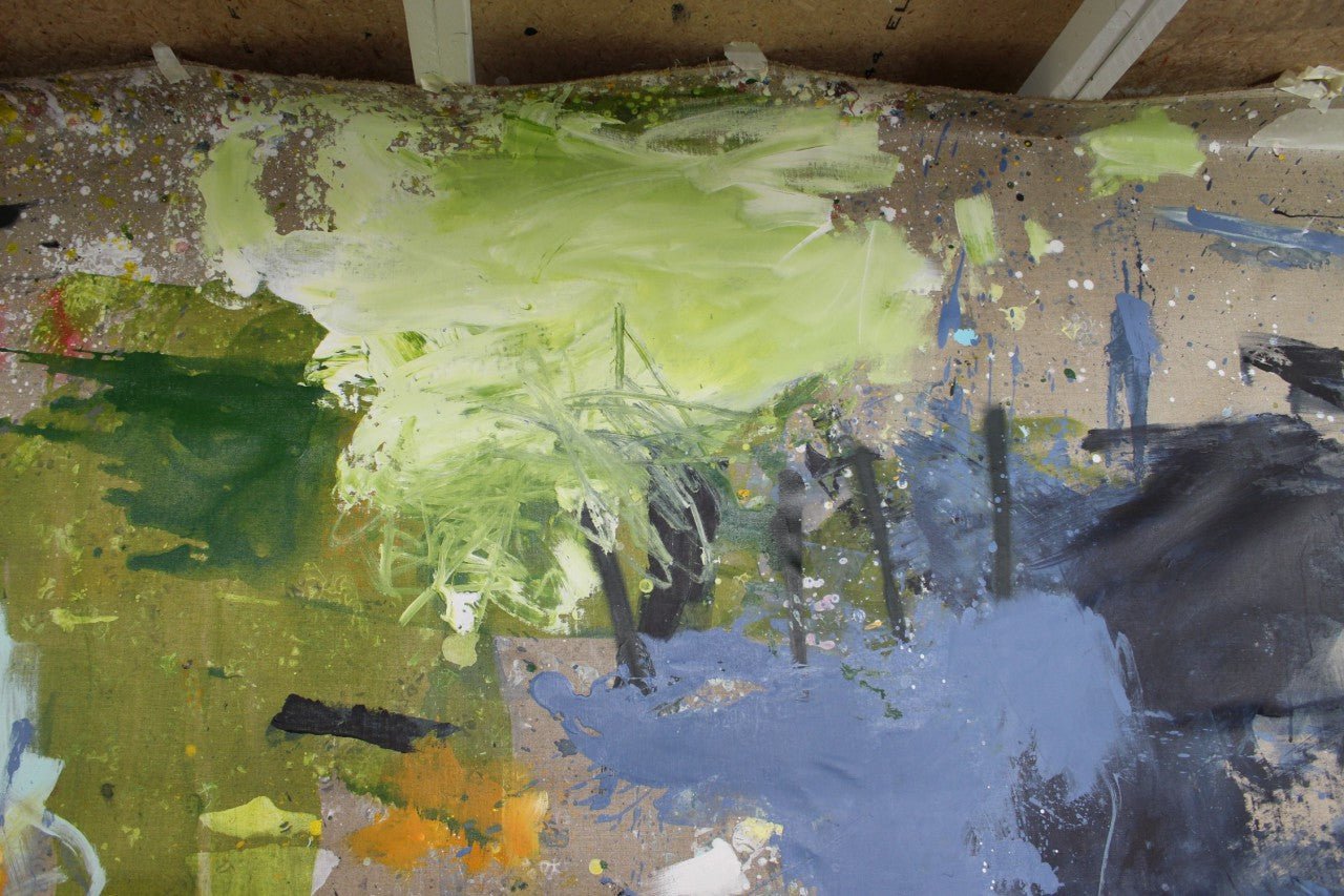 Interstellar Voyage II - Daniela Schweinsberg - Abstract Painting - Ideelart