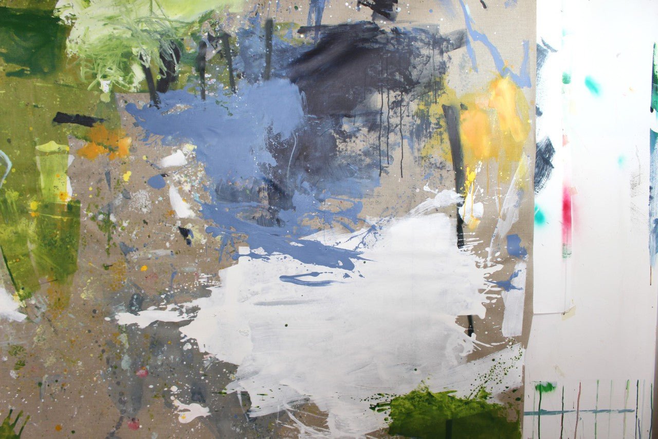 Interstellar Voyage II - Daniela Schweinsberg - Abstract Painting - Ideelart