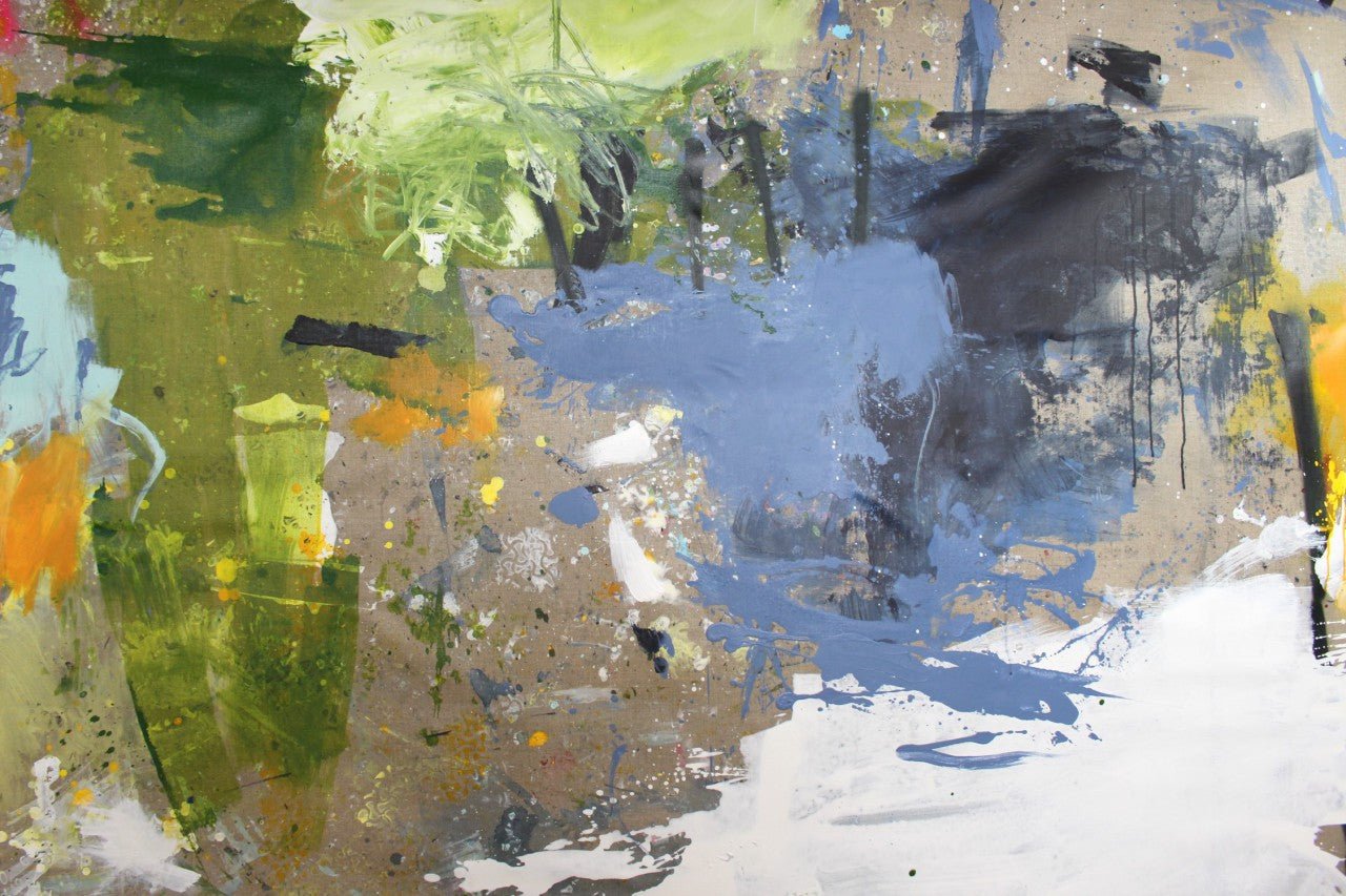 Interstellar Voyage II - Daniela Schweinsberg - Abstract Painting - Ideelart