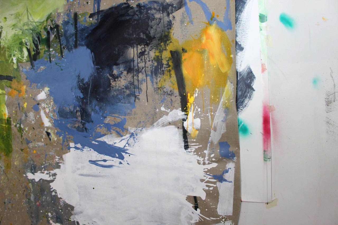 Interstellar Voyage II - Daniela Schweinsberg - Abstract Painting - Ideelart