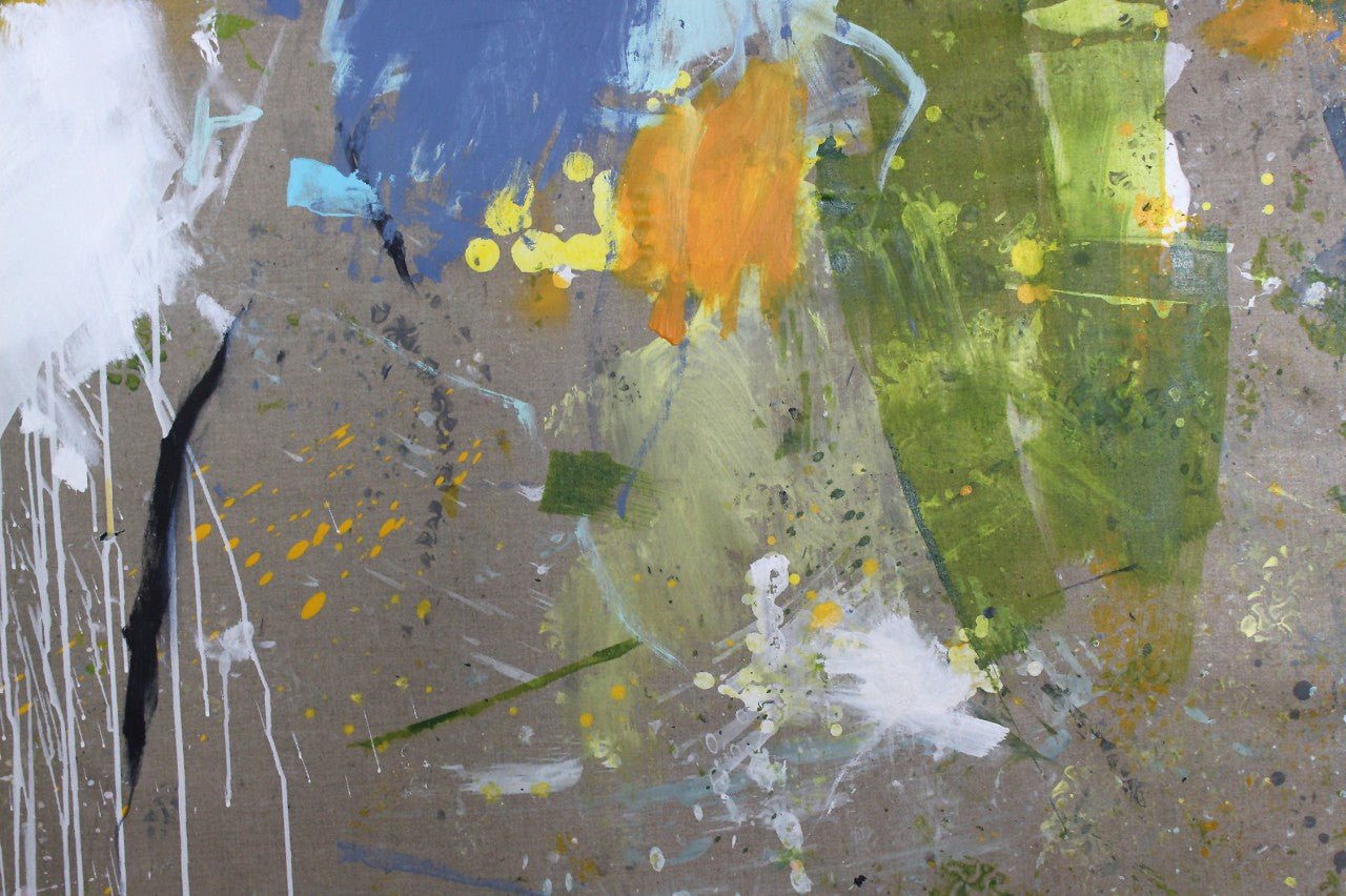 Interstellar Voyage II - Daniela Schweinsberg - Abstract Painting - Ideelart