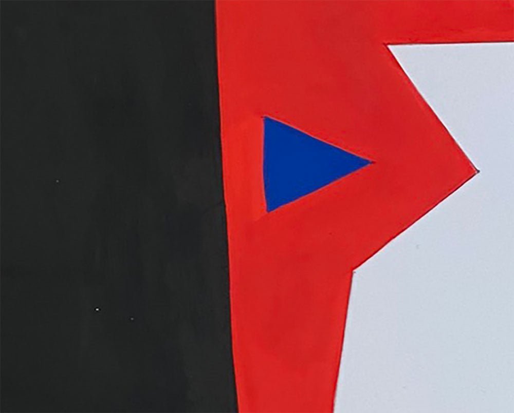 Cut - Up Paper 2004 - Ulla Pedersen - Abstract Painting - Ideelart