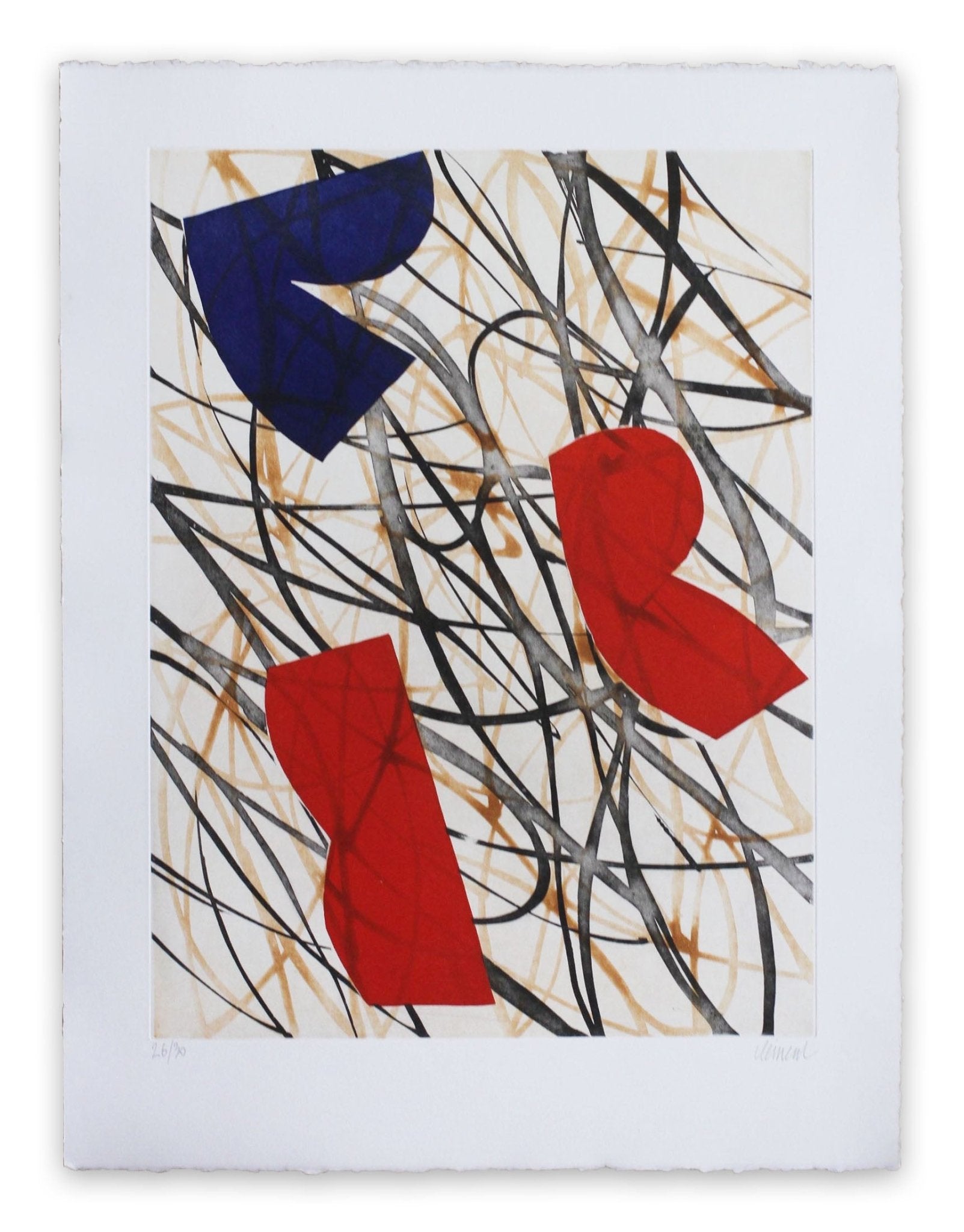 13F1G - 2013 - Alain Clément - Abstract Prints - Ideelart