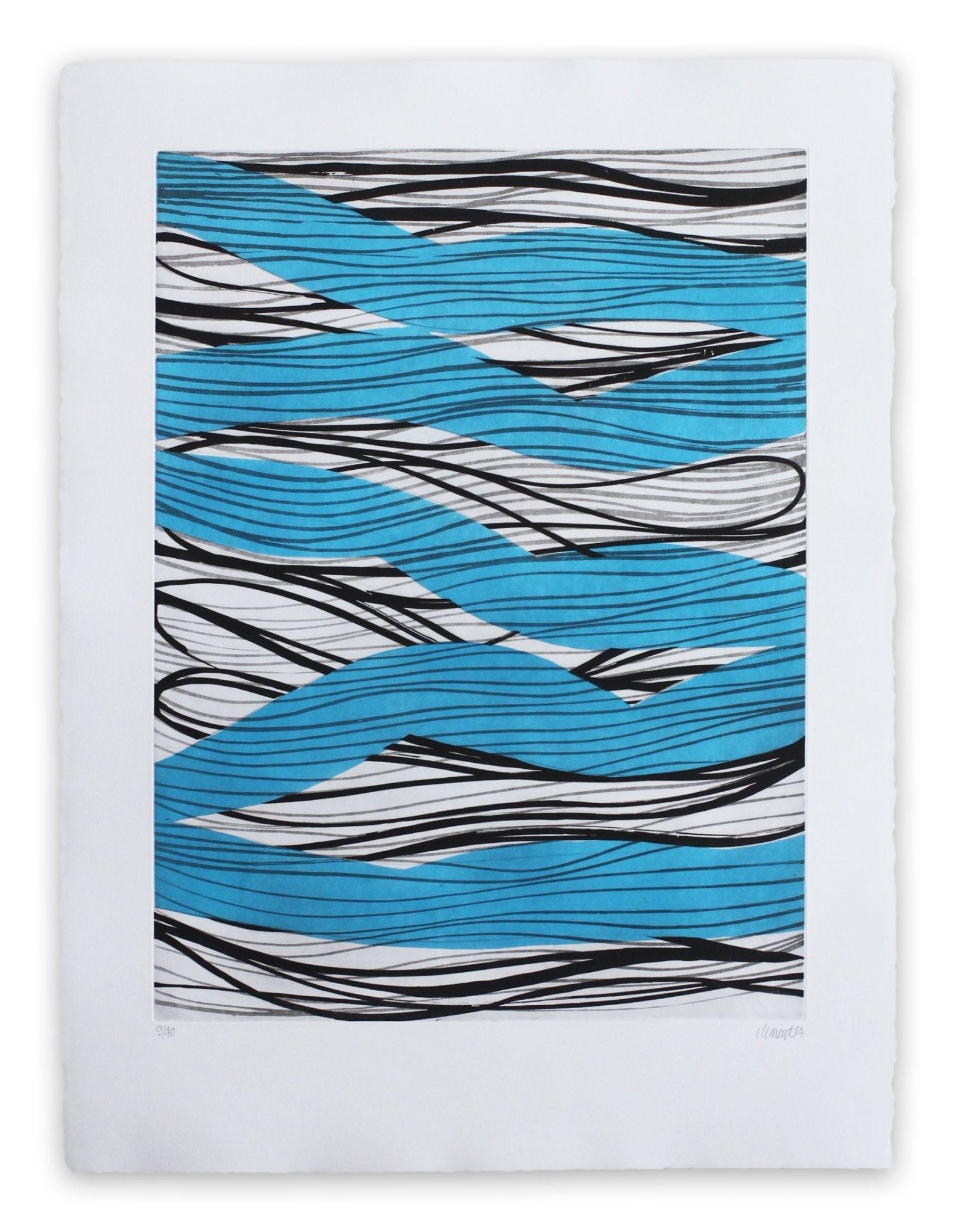 14AV8G - 2014 - Alain Clément - Abstract Prints - Ideelart