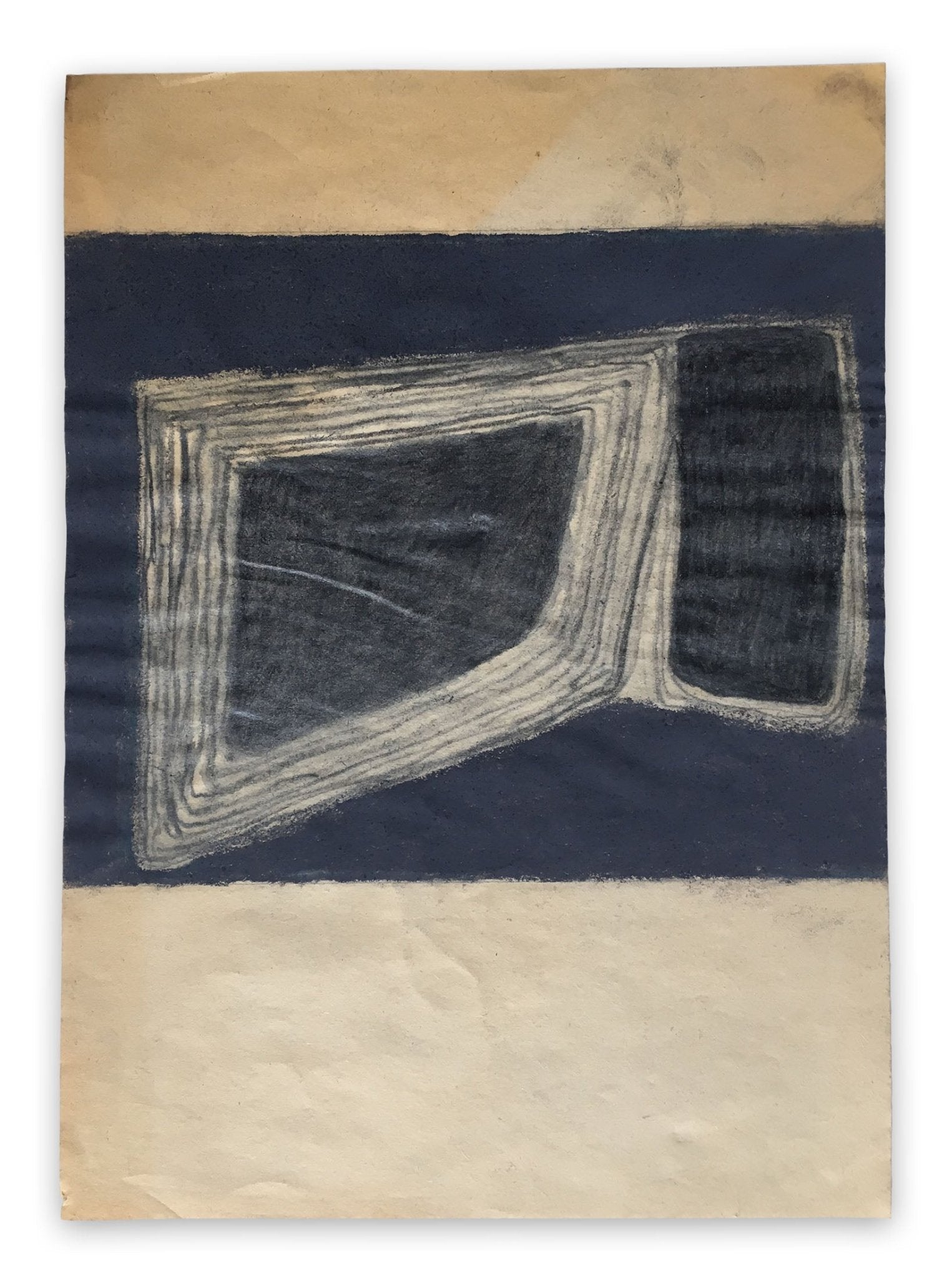 Untitled 1914 - Fieroza Doorsen - Abstract Painting - Ideelart