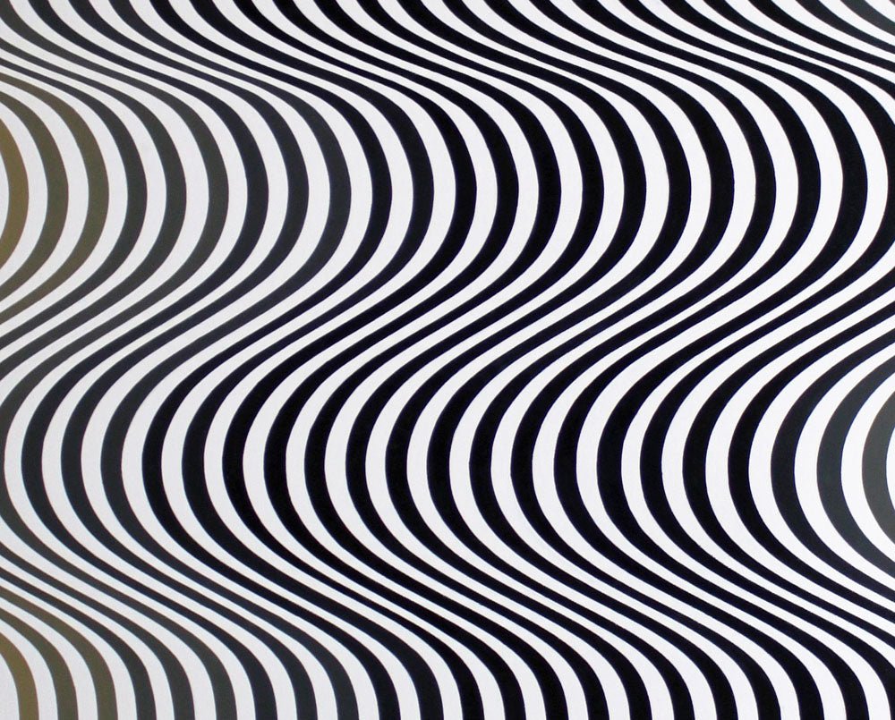 Double Wave - Cristina Ghetti - Abstract Painting - Ideelart