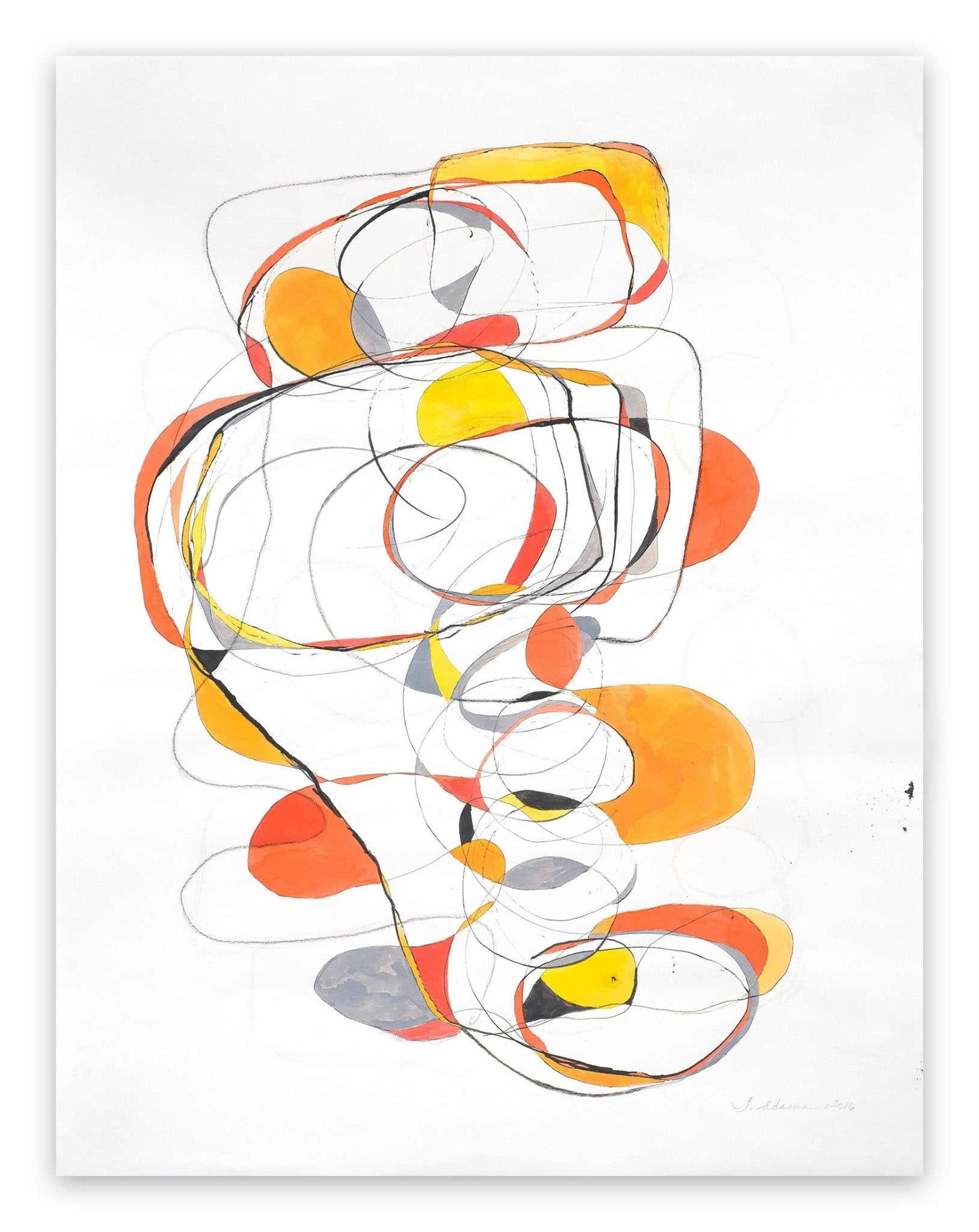 Balancing Act 4 - Tracey Adams - Abstract Painting - Ideelart