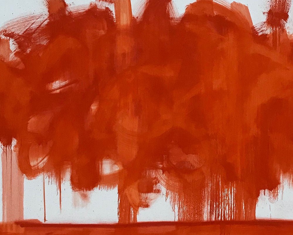 Red Cloud - Tommaso Fattovich - Abstract Painting - Ideelart
