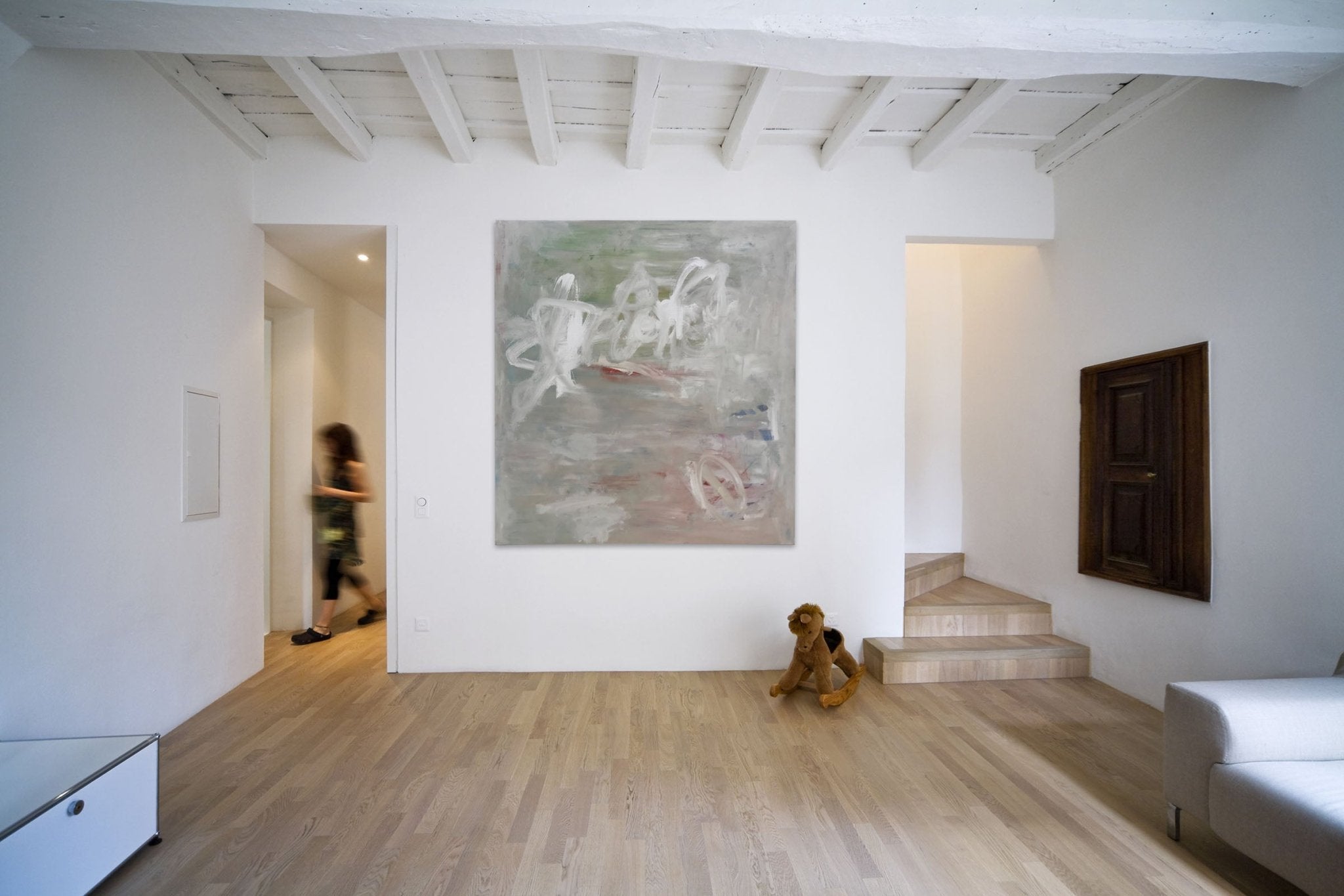 Hamptons - Tommaso Fattovich - Abstract Painting - Ideelart