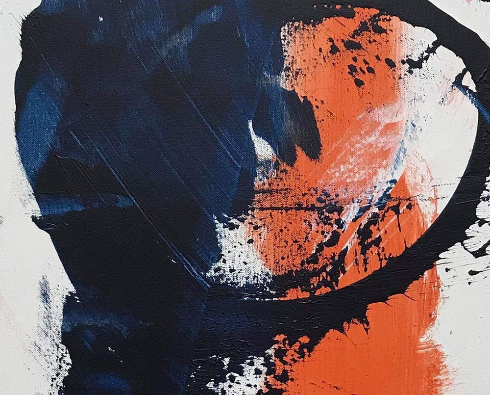 Knock me down - Tommaso Fattovich - Abstract Painting - Ideelart