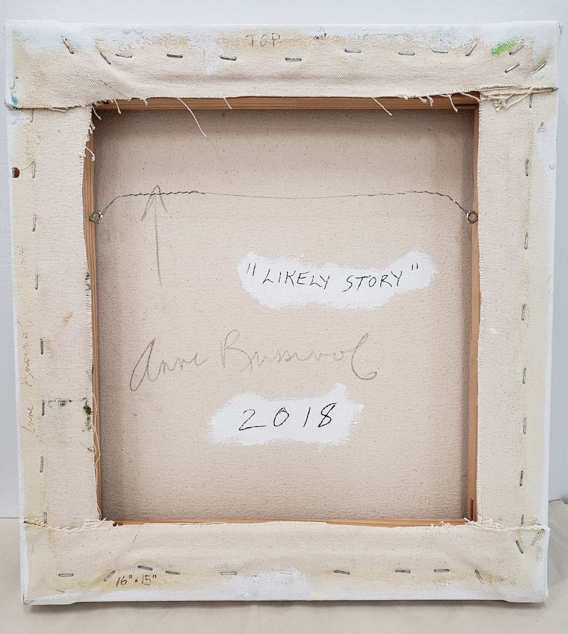 Likely Story - Anne Russinof - Abstract Painting - Ideelart