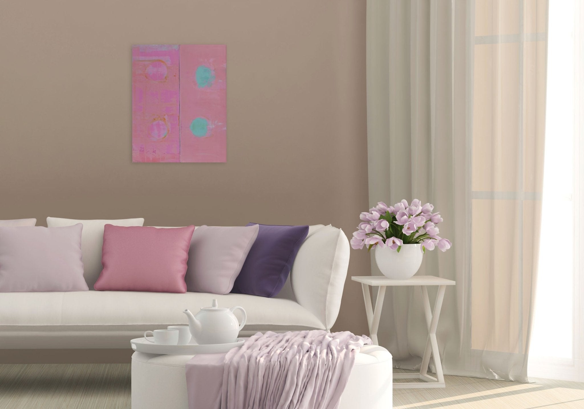 1362 - Arvid Boecker - Abstract Painting - Ideelart