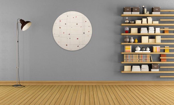 Tondo 7 - Harald Kröner - Abstract Painting - Ideelart