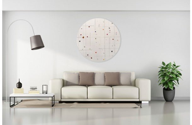 Tondo 10 - Harald Kröner - Abstract Painting - Ideelart